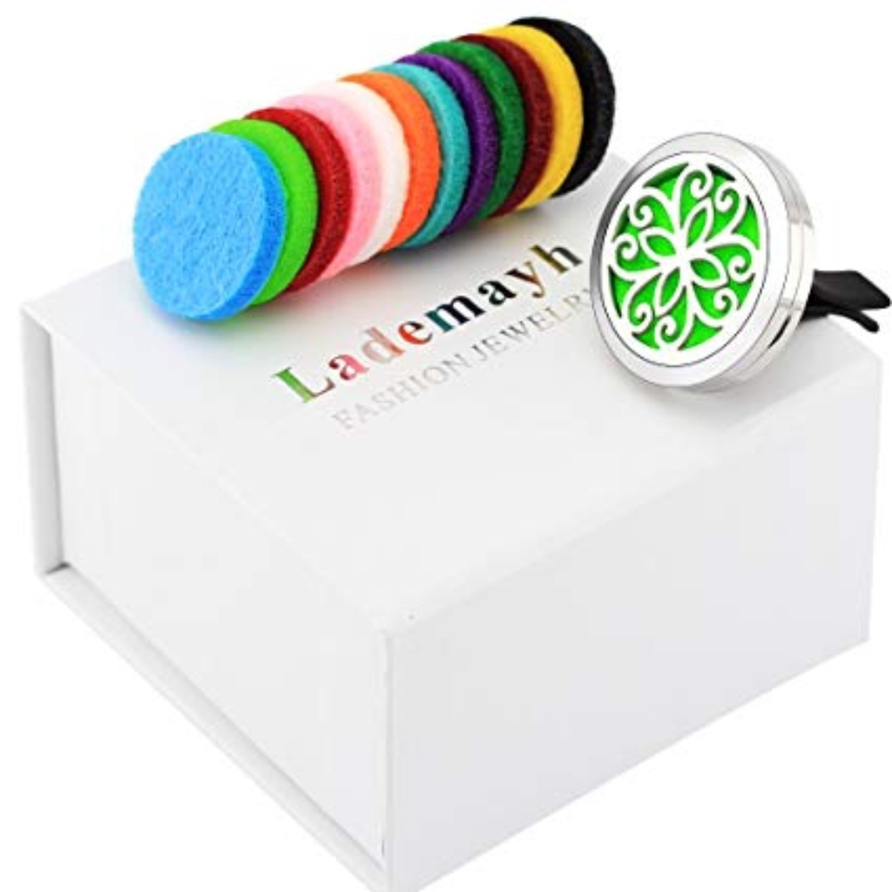 New Essential Oil Car Diffuser Vent Clip Locket